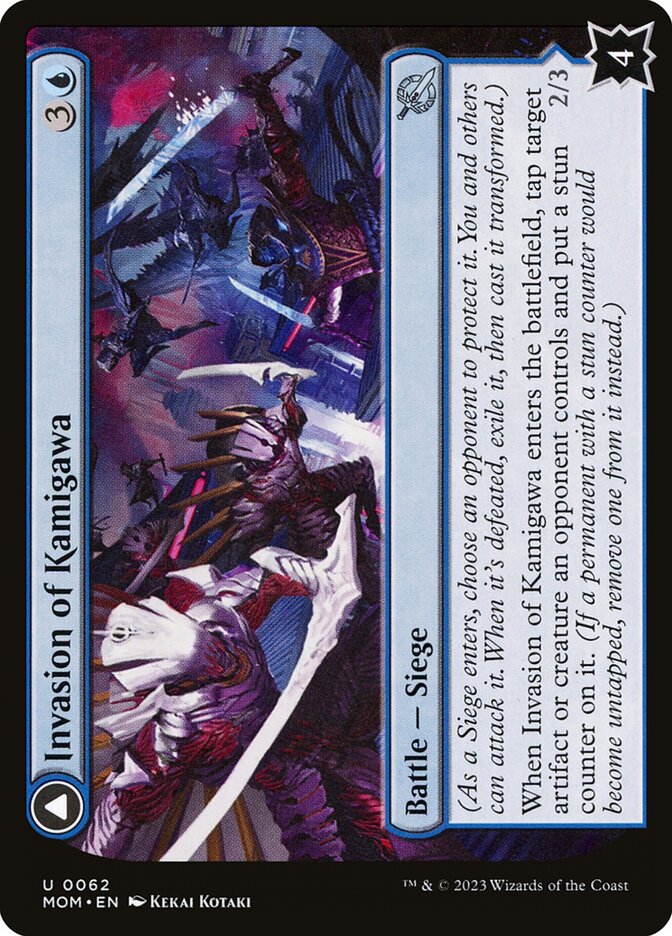 Invasion of Kamigawa // Rooftop Saboteurs 62/291 (March of the Machine)  - Foil | Good Games Modbury