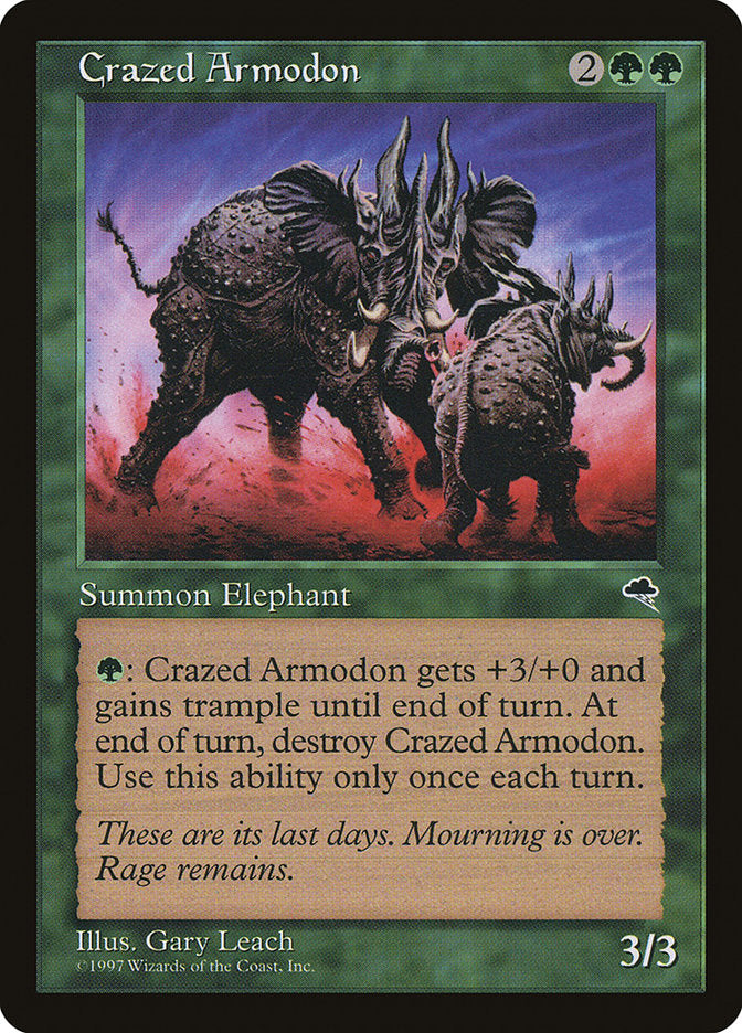 Crazed Armodon 220/350 (Tempest)  | Good Games Modbury