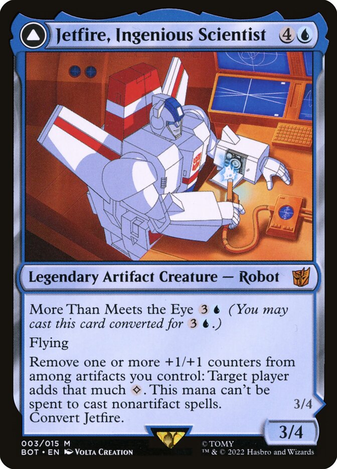 Jetfire Ingenious Scientist 3 (Universes Beyond: Transformers)  - Foil | Good Games Modbury