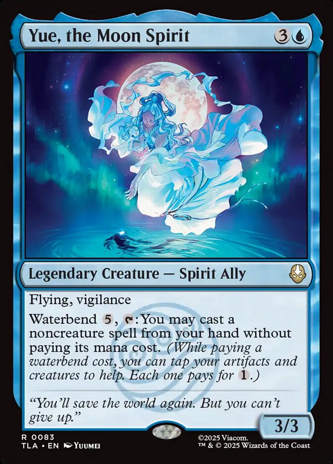 Yue, the Moon Spirit 83/286 (Avatar: The Last Airbender)  - Foil | Good Games Modbury