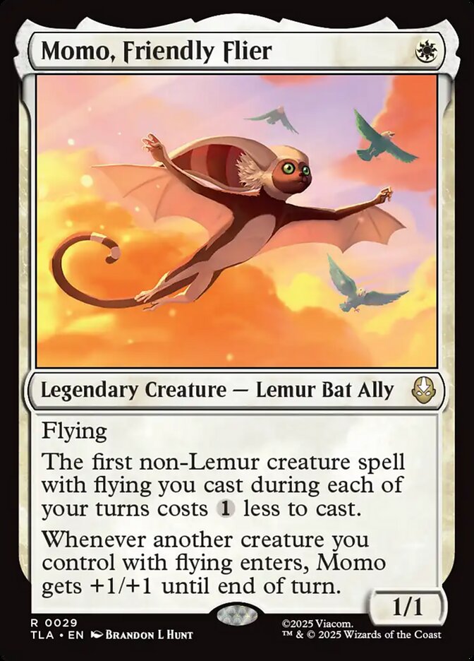 Momo Friendly Flier 29 (Avatar: The Last Airbender)  - Foil | Good Games Modbury