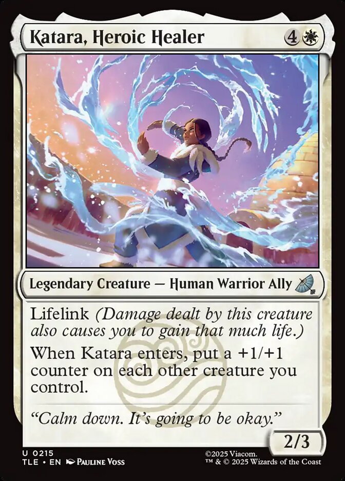 Katara, Heroic Healer 215/317 (Avatar: The Last Airbender: Eternal-Legal)  | Good Games Modbury