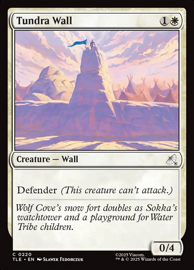 Tundra Wall 220/317 (Avatar: The Last Airbender: Eternal-Legal)  - Foil | Good Games Modbury