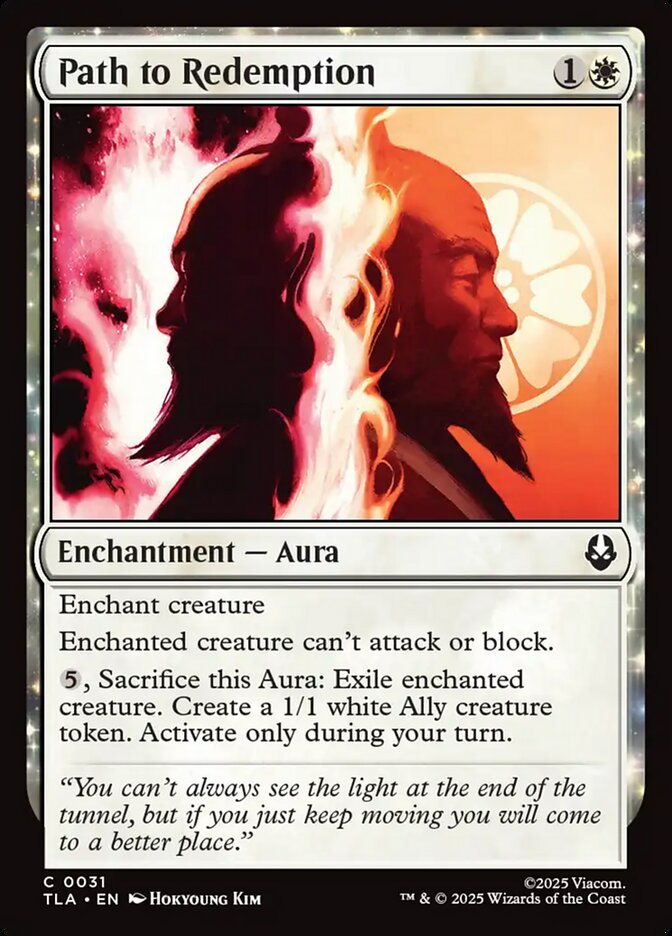 Path to Redemption 31/286 (Avatar: The Last Airbender)  - Foil | Good Games Modbury