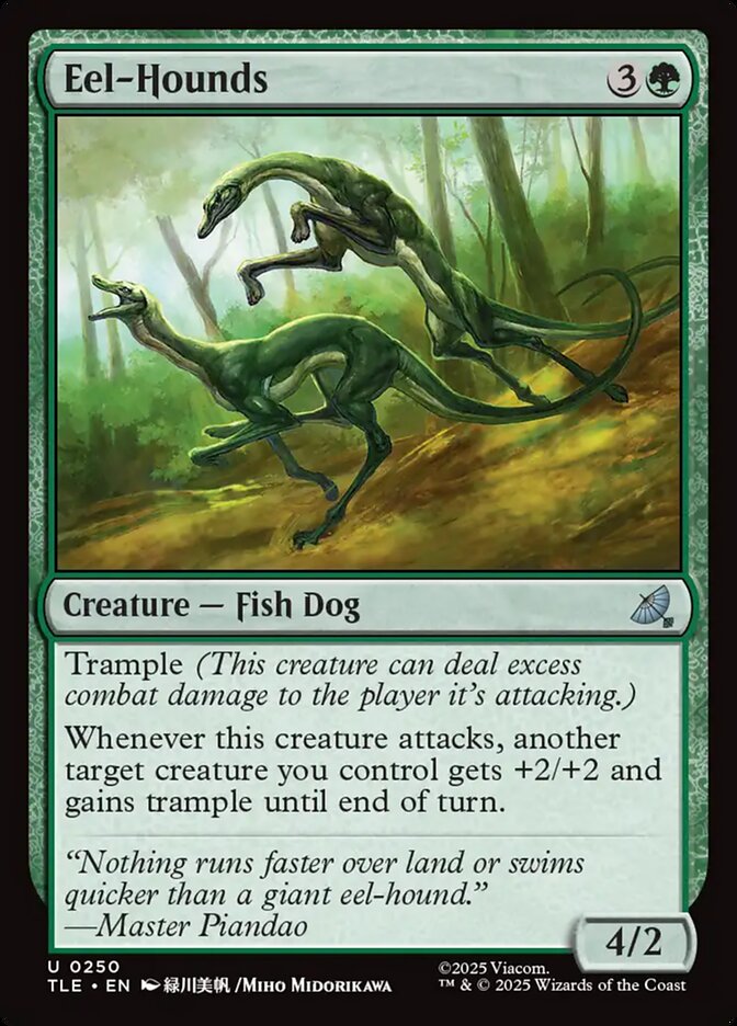 Eel-Hounds 250/317 (Avatar: The Last Airbender: Eternal-Legal)  - Foil | Good Games Modbury