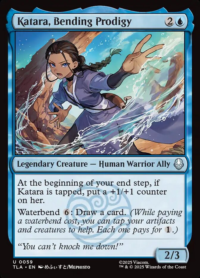 Katara, Bending Prodigy 59/286 (Avatar: The Last Airbender)  - Foil | Good Games Modbury