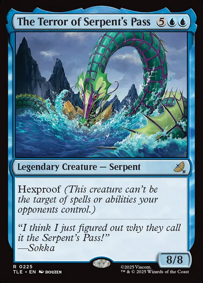 The Terror of Serpent's Pass 225/317 (Avatar: The Last Airbender: Eternal-Legal)  | Good Games Modbury