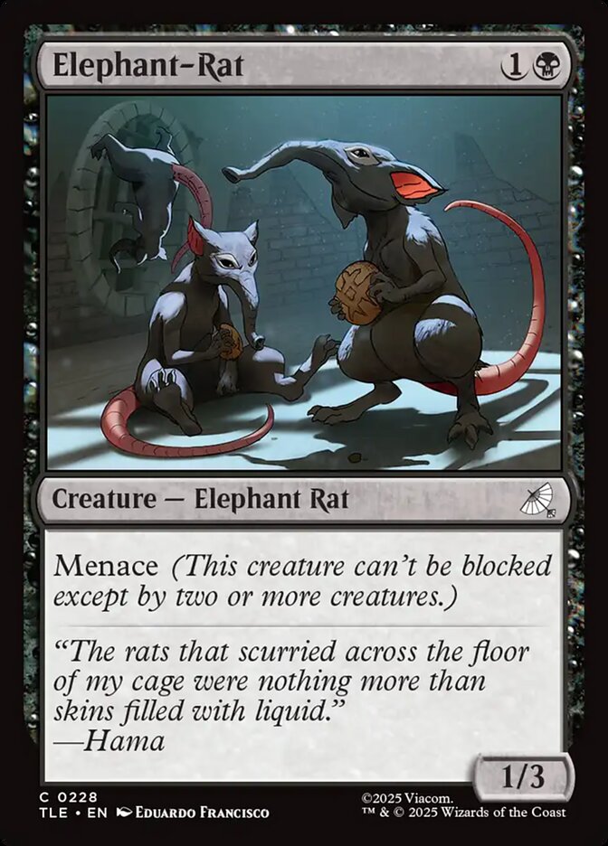 Elephant-Rat 228/317 (Avatar: The Last Airbender: Eternal-Legal)  | Good Games Modbury