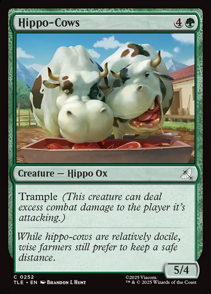 Hippo-Cows 252/317 (Avatar: The Last Airbender: Eternal-Legal)  | Good Games Modbury