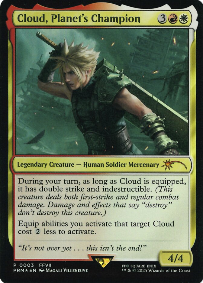 Cloud Planets Champion Costco Bundle 2025-13/84 (Unique and Miscellaneous Promos)  - Foil | Good Games Modbury