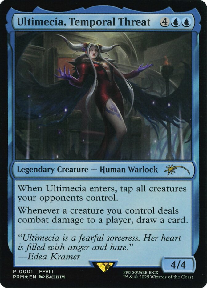 Ultimecia Temporal Threat Costco Bundle 2025-11/84 (Unique and Miscellaneous Promos)  - Foil | Good Games Modbury