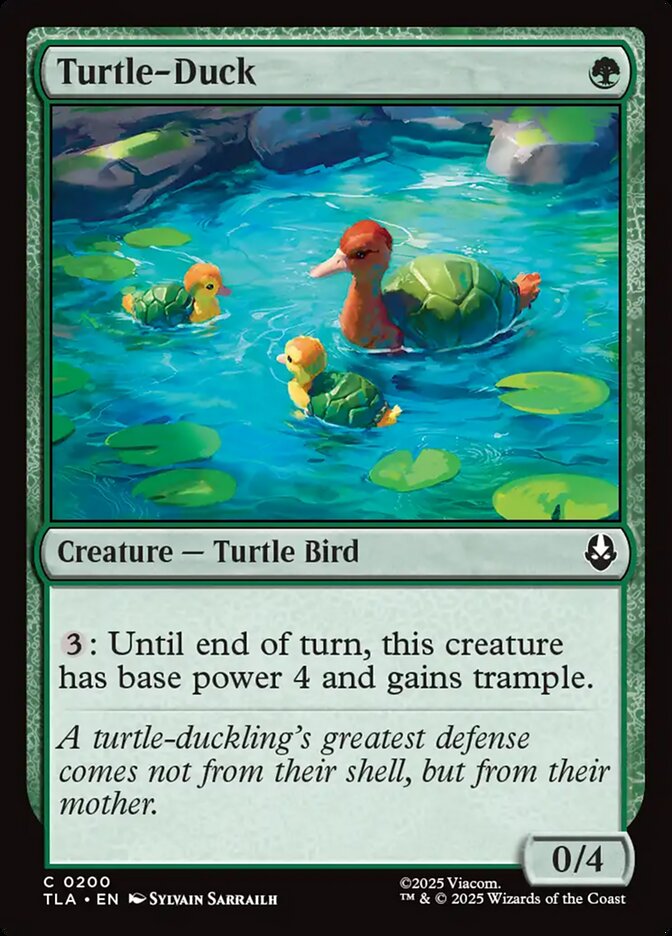 Turtle-Duck 200/286 (Avatar: The Last Airbender)  | Good Games Modbury
