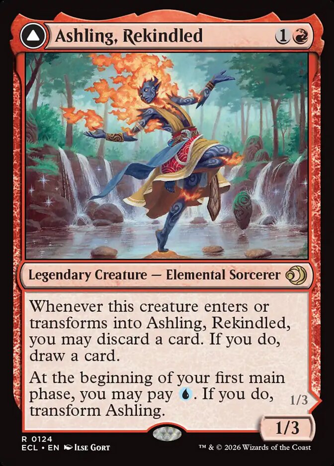 Ashling Rekindled 124 (Lorwyn Eclipsed)  - Foil | Good Games Modbury