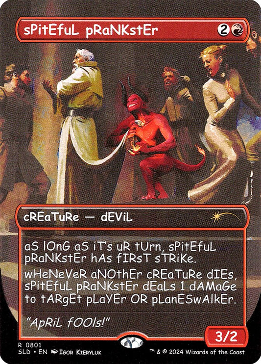 sPitEfuL pRaNKstEr 801/1 (Secret Lair Drop Series) 