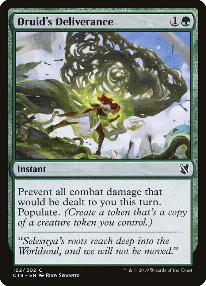Druid's Deliverance 162/302 (Commander 2019)  | Good Games Modbury