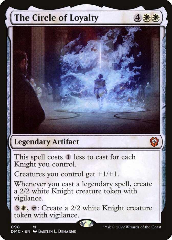 The Circle of Loyalty 98/50 (Commander: Dominaria United)  | Good Games Modbury