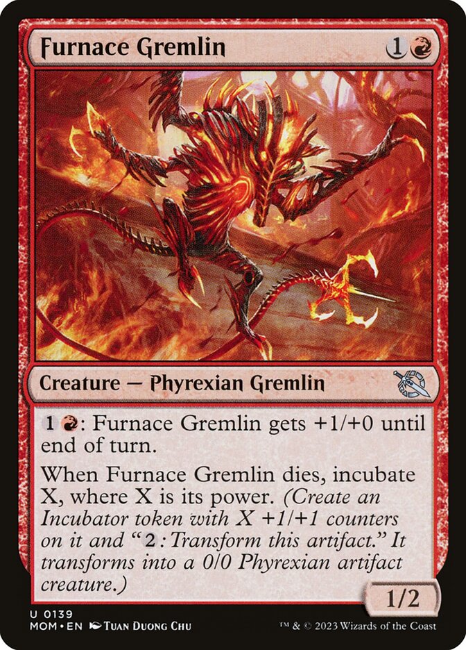 Furnace Gremlin 139/291 (March of the Machine)  - Foil | Good Games Modbury