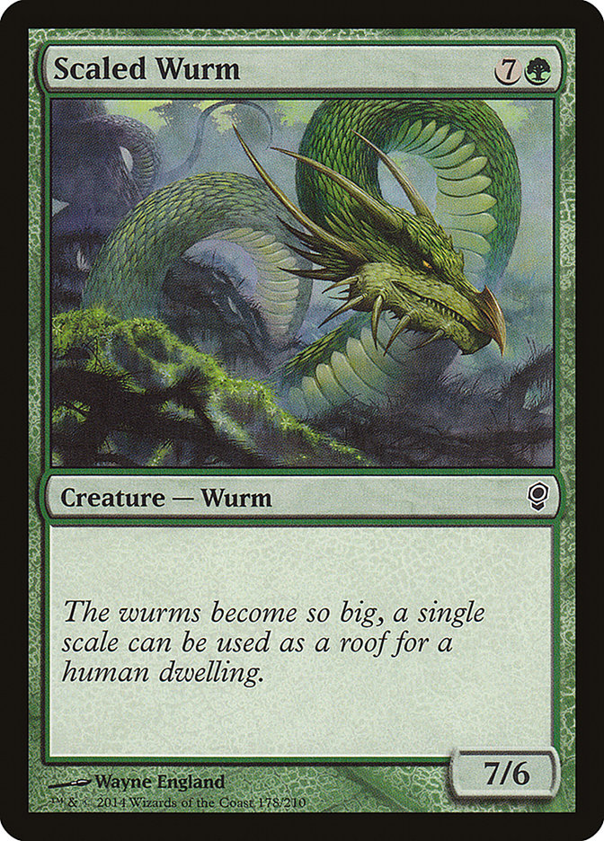 Scaled Wurm 178/210 (Conspiracy)  | Good Games Modbury