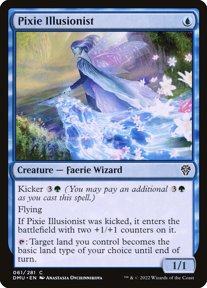 Pixie Illusionist 61/281 (Dominaria United)  - Foil | Good Games Modbury