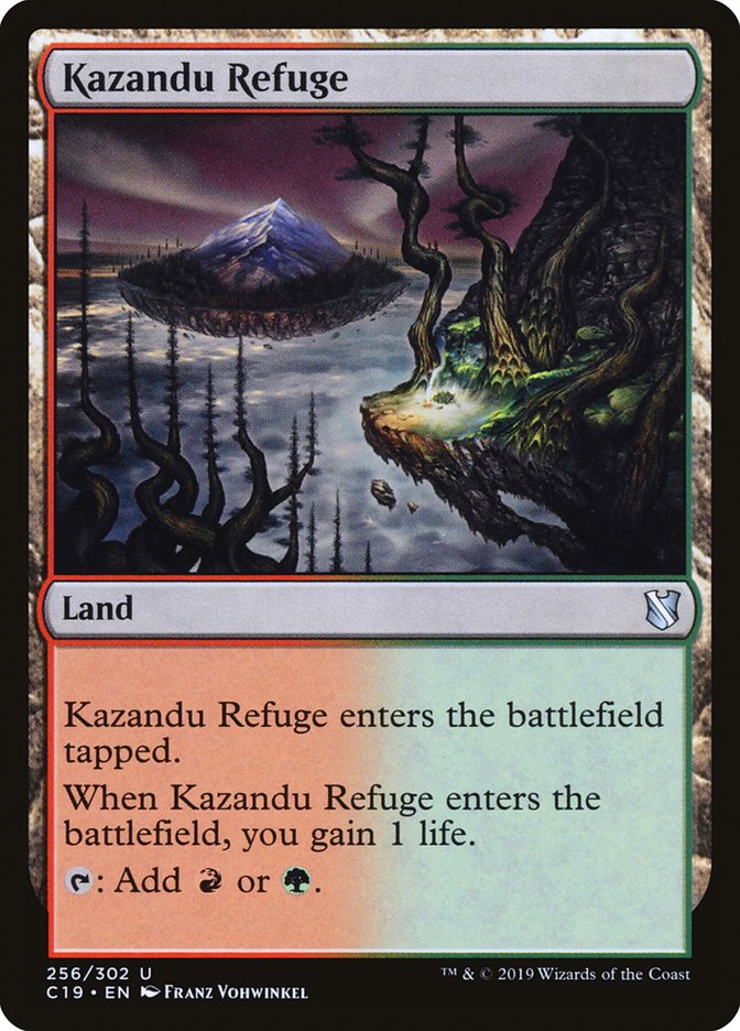 Kazandu Refuge 256/302 (Commander 2019)  | Good Games Modbury