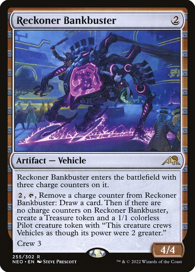 Reckoner Bankbuster 255 (Kamigawa: Neon Dynasty)  | Good Games Modbury