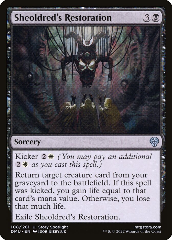 Sheoldred's Restoration 108/281 (Dominaria United)  | Good Games Modbury