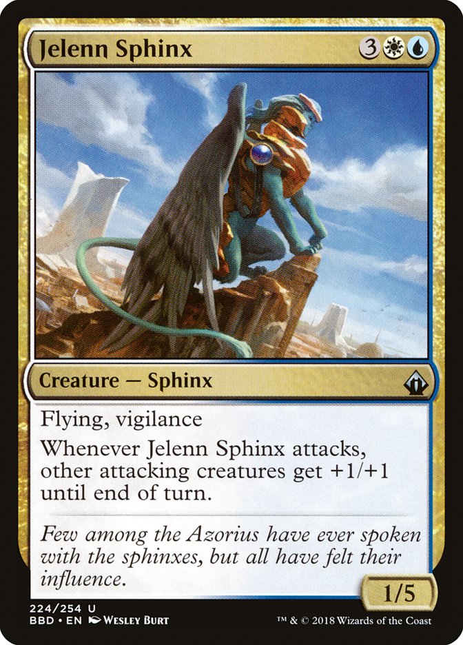 Jelenn Sphinx 224/254 (Battlebond)  - Foil | Good Games Modbury