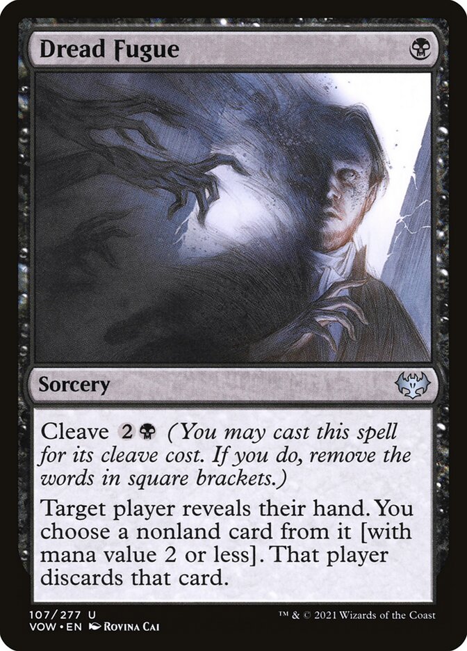 Dread Fugue 107/277 (Innistrad: Crimson Vow)  | Good Games Modbury