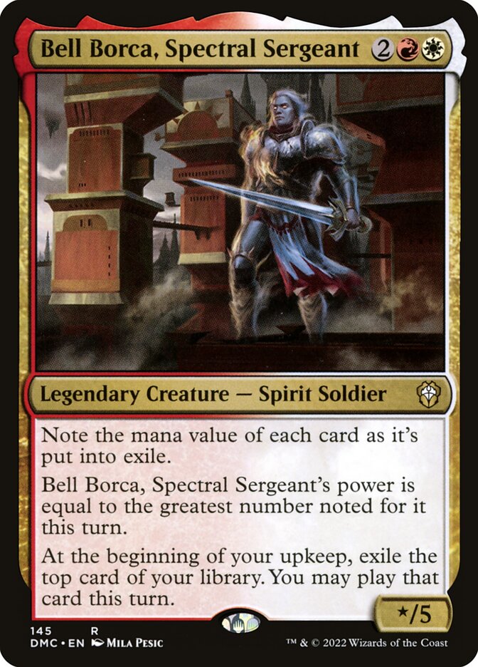 Bell Borca, Spectral Sergeant 145/50 (Commander: Dominaria United)  | Good Games Modbury