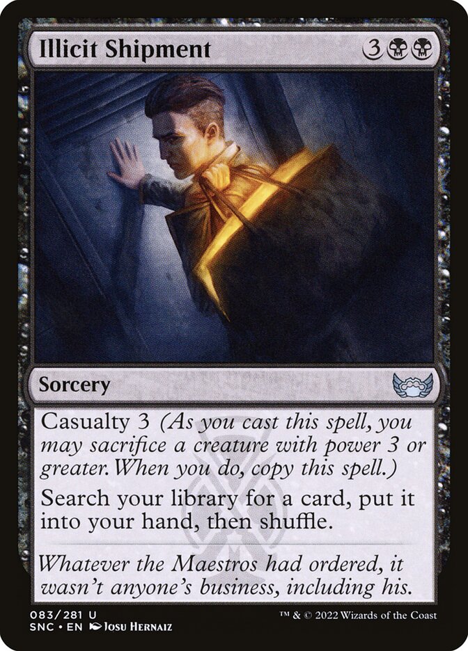 Illicit Shipment 83/281 (Streets of New Capenna)  - Foil | Good Games Modbury