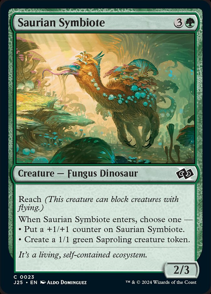 Saurian Symbiote 23/779 (Foundations Jumpstart)  | Good Games Modbury
