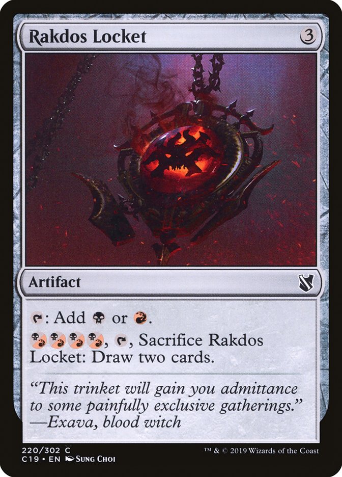 Rakdos Locket 220/302 (Commander 2019)  | Good Games Modbury