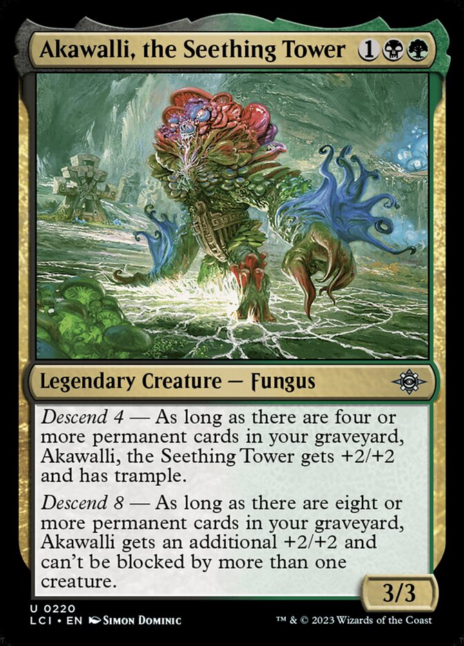 Akawalli, the Seething Tower 220/291 (The Lost Caverns of Ixalan)  - Foil | Good Games Modbury