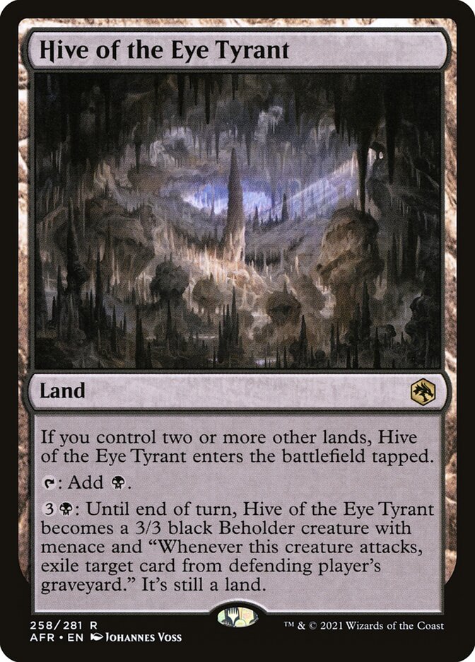 Hive of the Eye Tyrant 258/281 (Adventures in the Forgotten Realms)  | Good Games Modbury