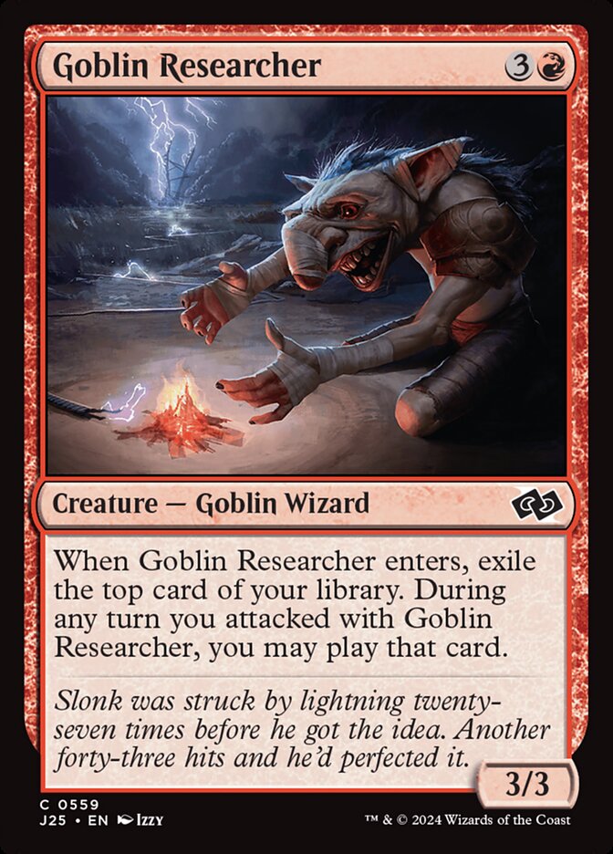 Goblin Researcher 559/779 (Foundations Jumpstart)  | Good Games Modbury