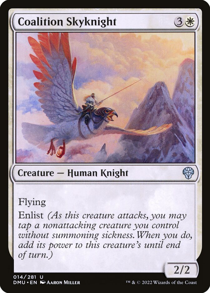 Coalition Skyknight 14/281 (Dominaria United)  - Foil | Good Games Modbury