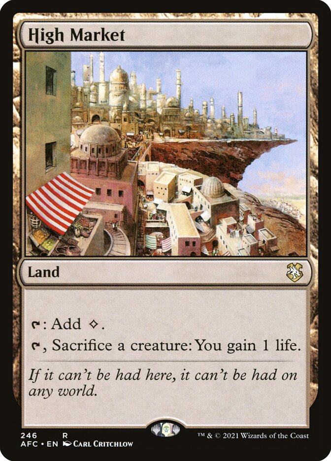 High Market 246/62 (Commander: Adventures in the Forgotten Realms)  | Good Games Modbury