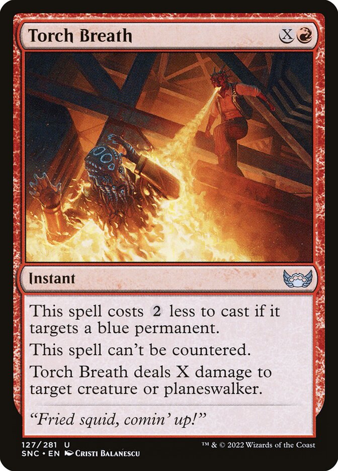 Torch Breath 127/281 (Streets of New Capenna)  | Good Games Modbury