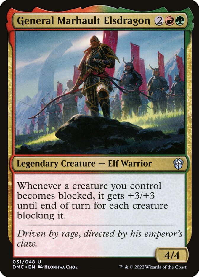 General Marhault Elsdragon 31 (Commander: Dominaria United)  | Good Games Modbury