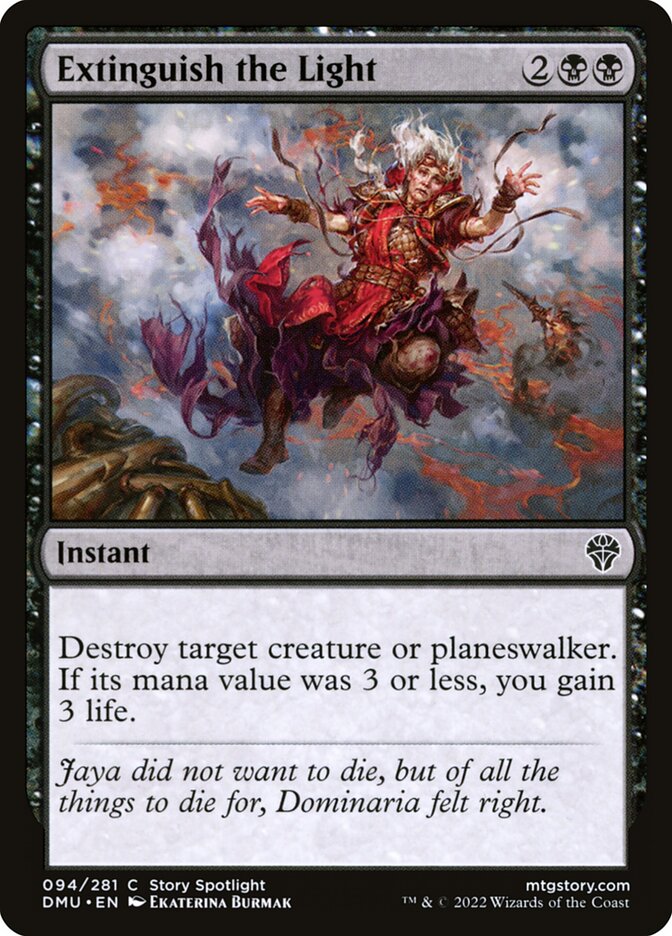 Extinguish the Light 94/281 (Dominaria United)  | Good Games Modbury