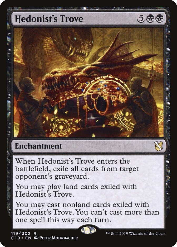 Hedonist's Trove 119 (Commander 2019)  | Good Games Modbury