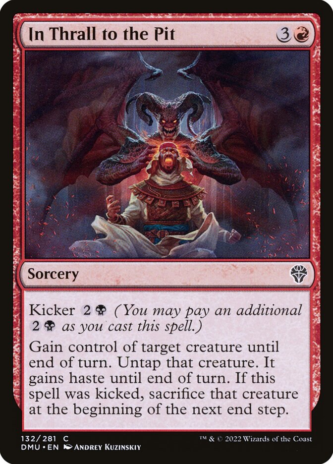 In Thrall to the Pit 132/281 (Dominaria United)  | Good Games Modbury
