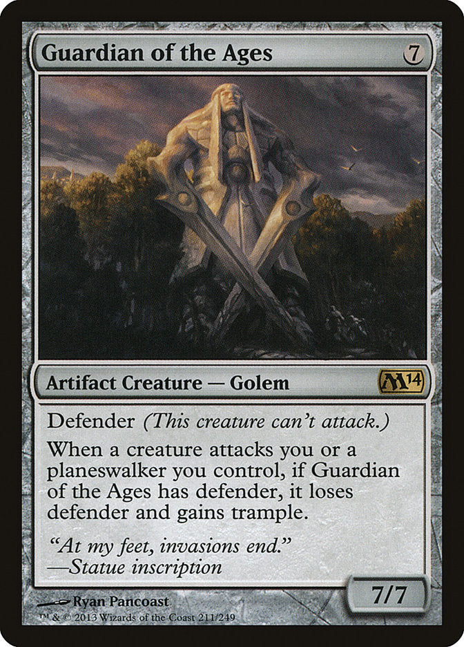 Guardian of the Ages 211/249 (Magic 2014 (M14))  | Good Games Modbury