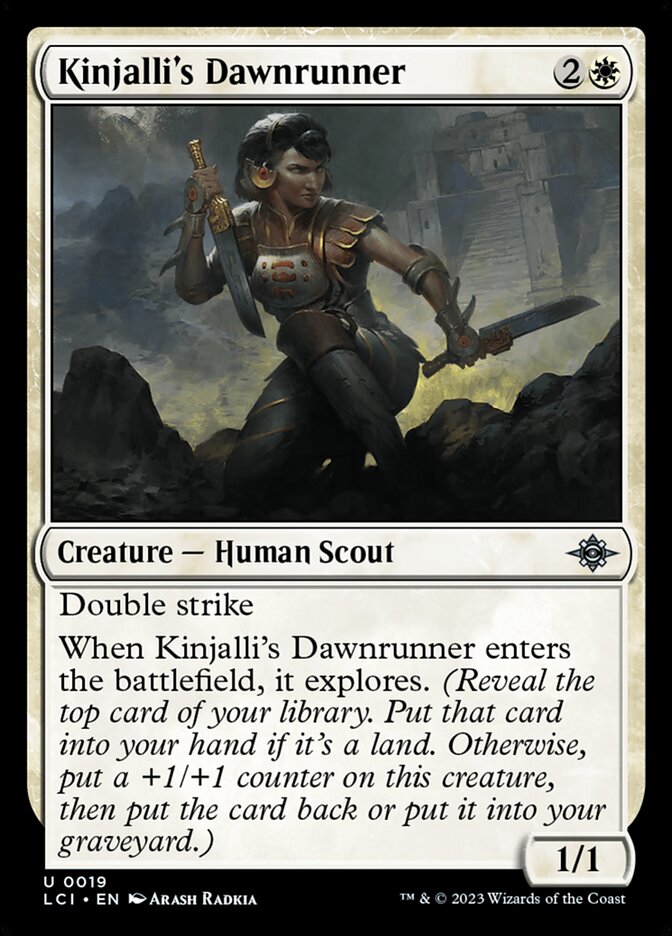 Kinjalli's Dawnrunner 19/291 (The Lost Caverns of Ixalan)  - Foil | Good Games Modbury