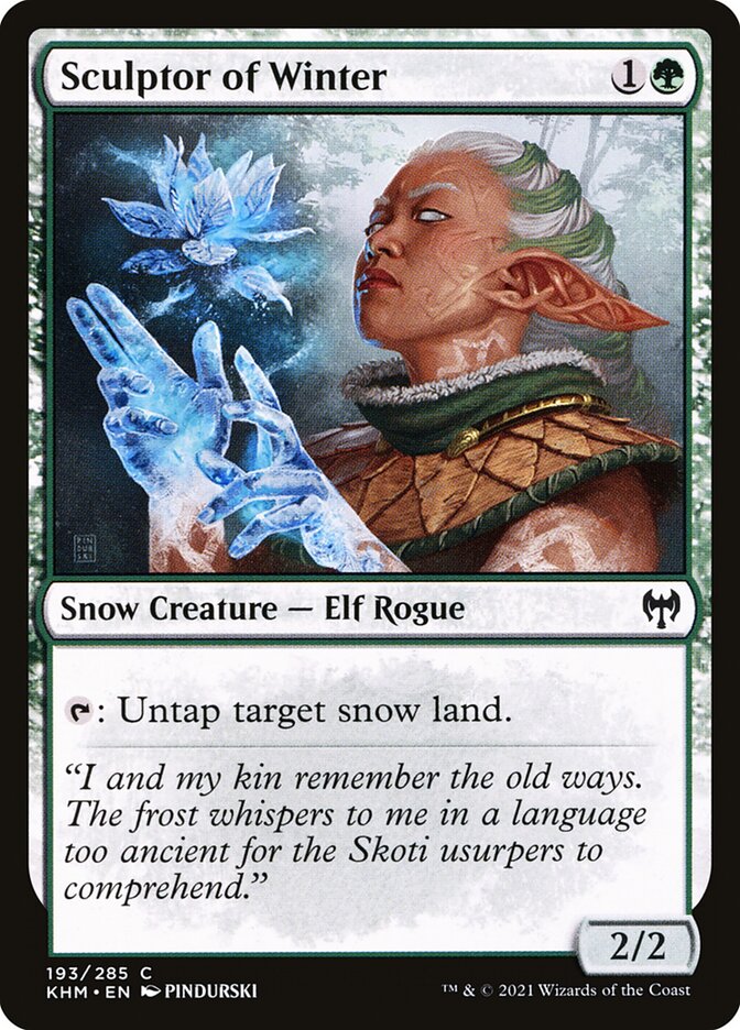 Sculptor of Winter 193/285 (Kaldheim)  | Good Games Modbury