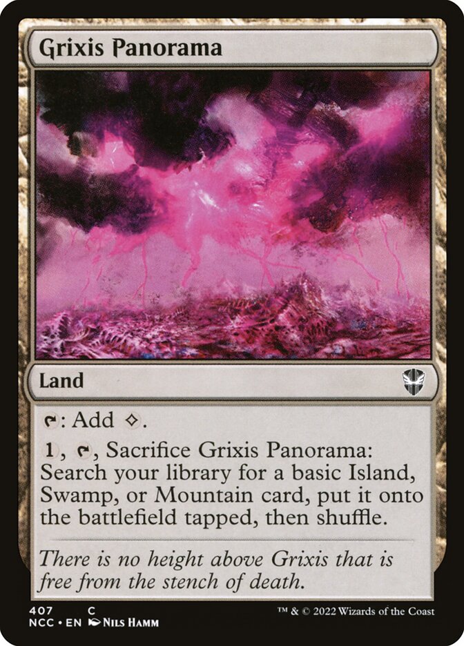Grixis Panorama 407 (Commander: Streets of New Capenna)  | Good Games Modbury