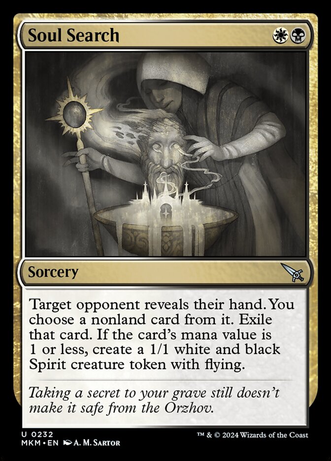 Soul Search 232/286 (Murders at Karlov Manor)  - Foil | Good Games Modbury