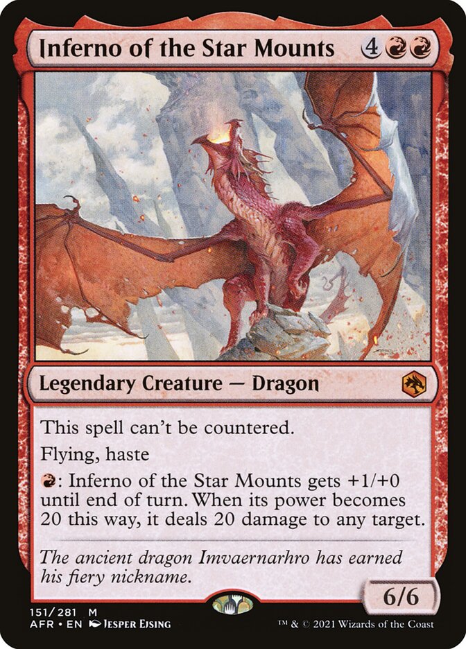 Inferno of the Star Mounts 151/281 (Adventures in the Forgotten Realms)  | Good Games Modbury