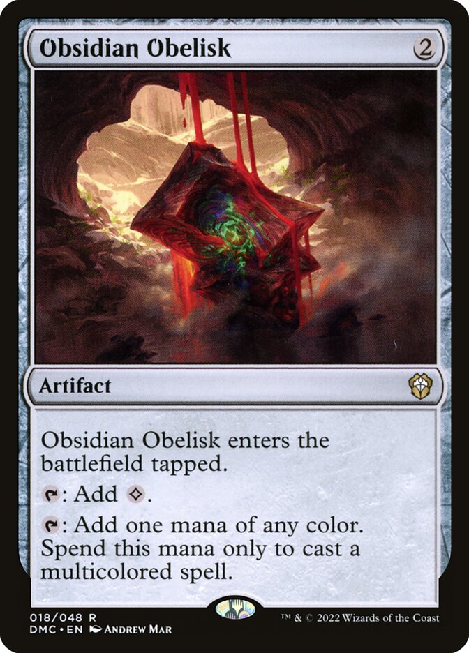 Obsidian Obelisk 18/50 (Commander: Dominaria United)  | Good Games Modbury