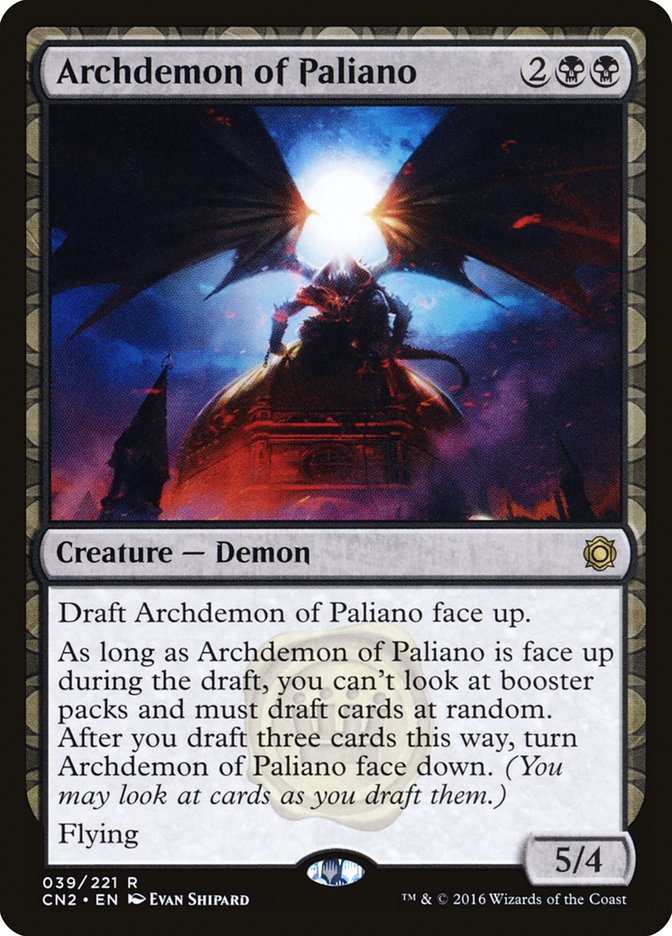 Archdemon of Paliano 39/221 (Conspiracy: Take the Crown)  | Good Games Modbury